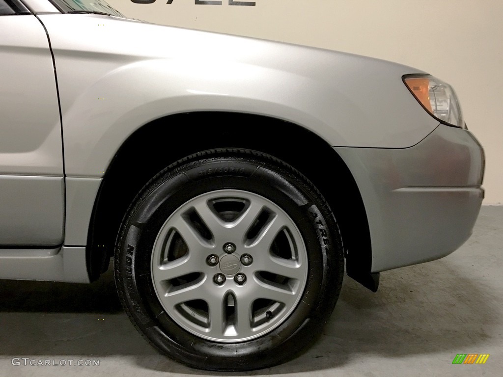 2007 Forester 2.5 X L.L.Bean Edition - Crystal Gray Metallic / Desert Beige photo #23