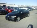 Crystal Black Pearl - Civic LX Coupe Photo No. 3