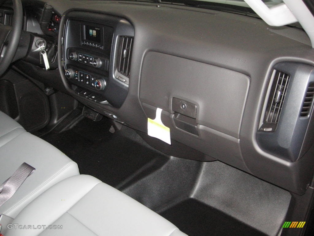 2017 Silverado 1500 WT Crew Cab - Black / Dark Ash/Jet Black photo #11