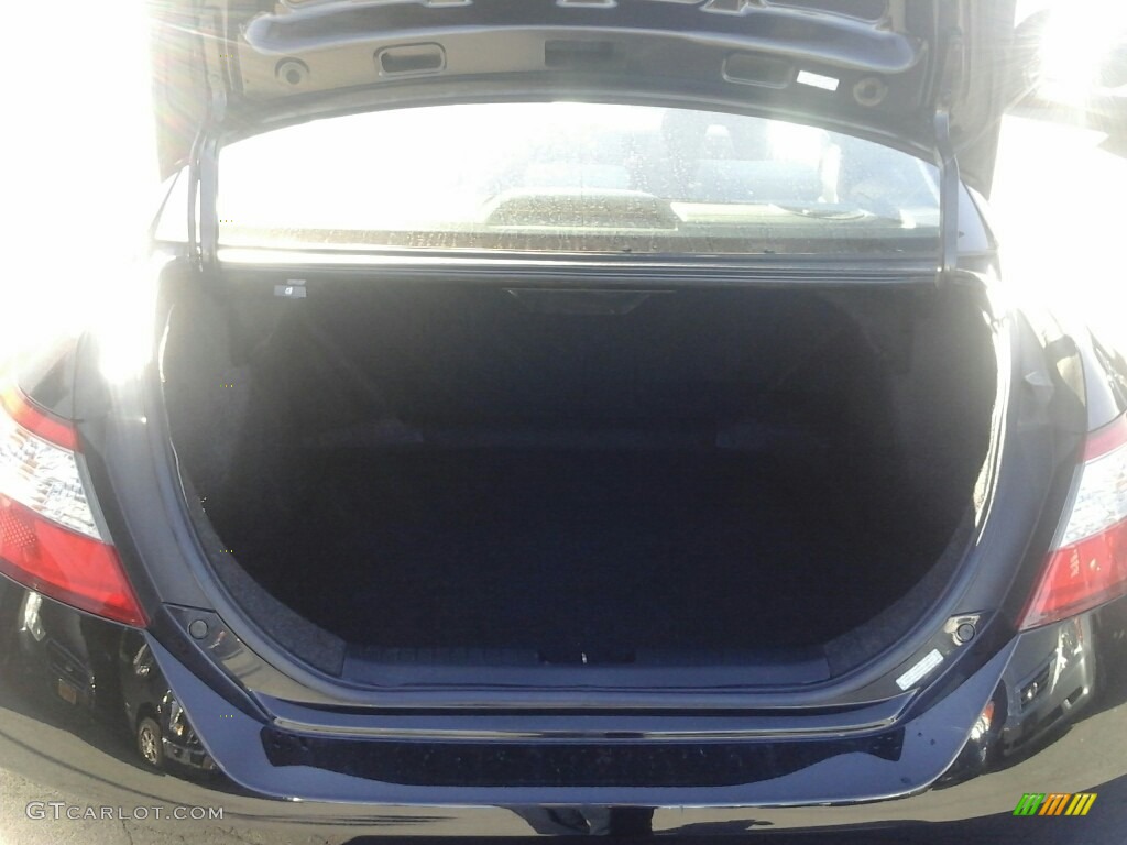 2010 Civic LX Coupe - Crystal Black Pearl / Gray photo #8