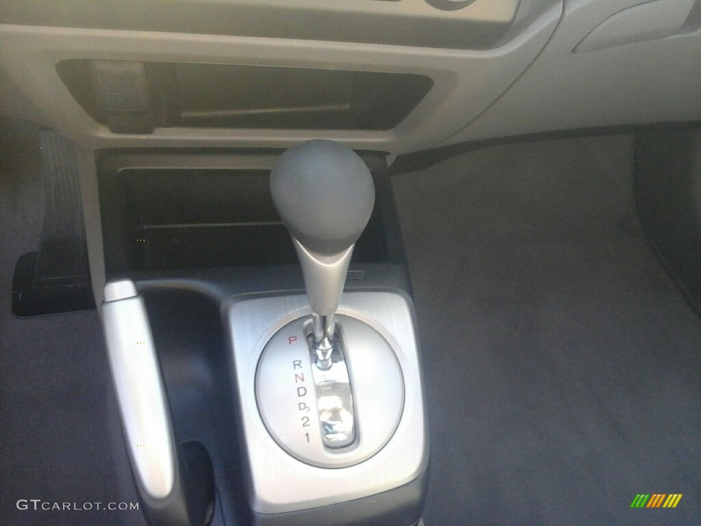 2010 Civic LX Coupe - Crystal Black Pearl / Gray photo #17