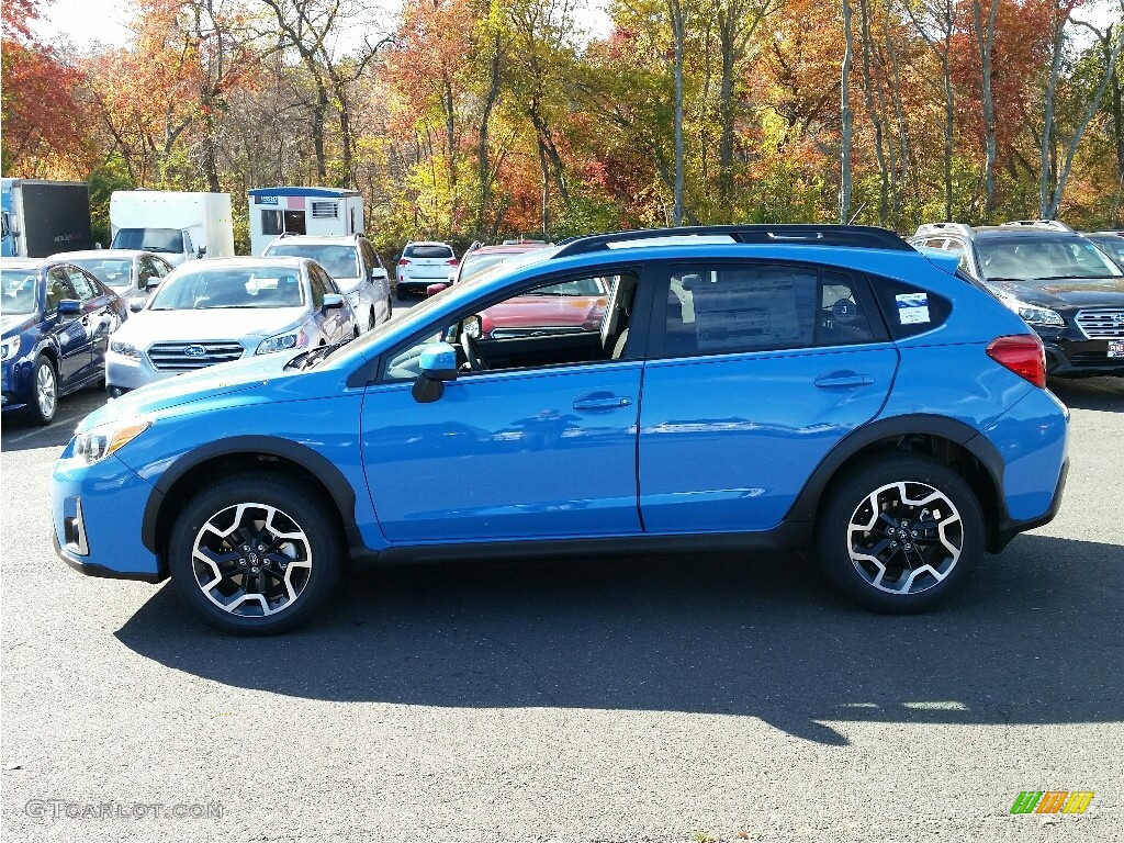 Hyper Blue 2017 Subaru Crosstrek 2.0i Premium Exterior Photo #116873612