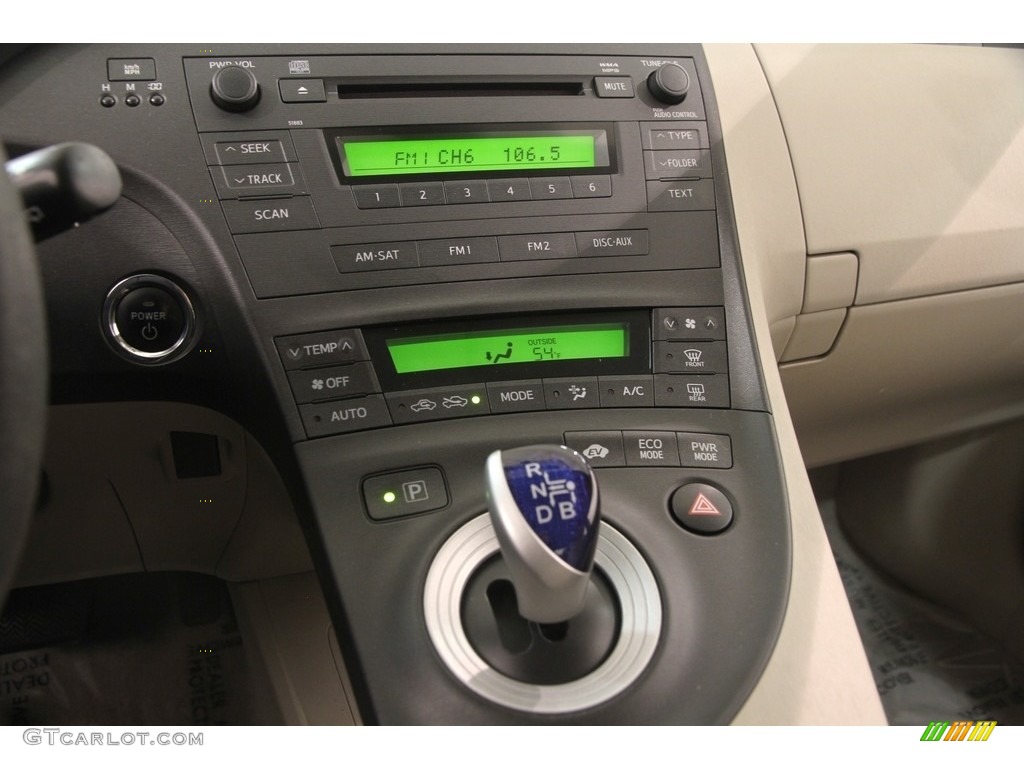 2010 Prius Hybrid II - Blue Ribbon Metallic / Bisque photo #9