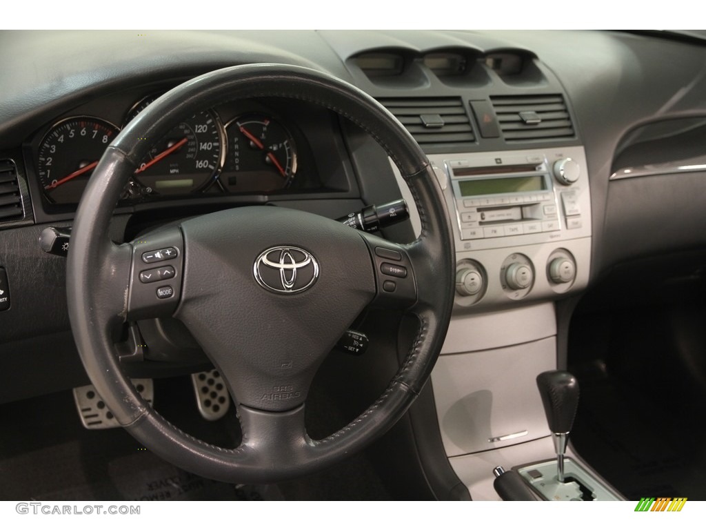 2005 Solara SE V6 Coupe - Arctic Frost Pearl White / Dark Stone photo #6