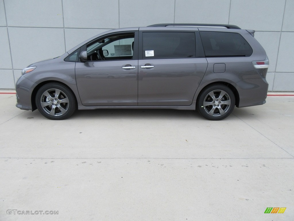 Predawn Gray Mica 2017 Toyota Sienna SE Exterior Photo #116876631