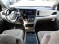 2017 Toyota Sienna Dark Bisque Interior Dashboard Photo