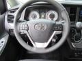 Black 2017 Toyota Sienna SE Steering Wheel