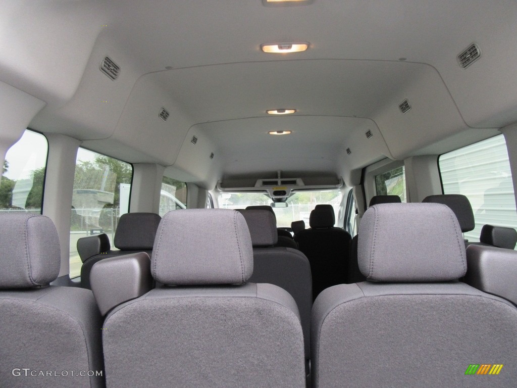 Charcoal Black Interior 2017 Ford Transit Wagon XLT 350 MR Long Photo #116877905