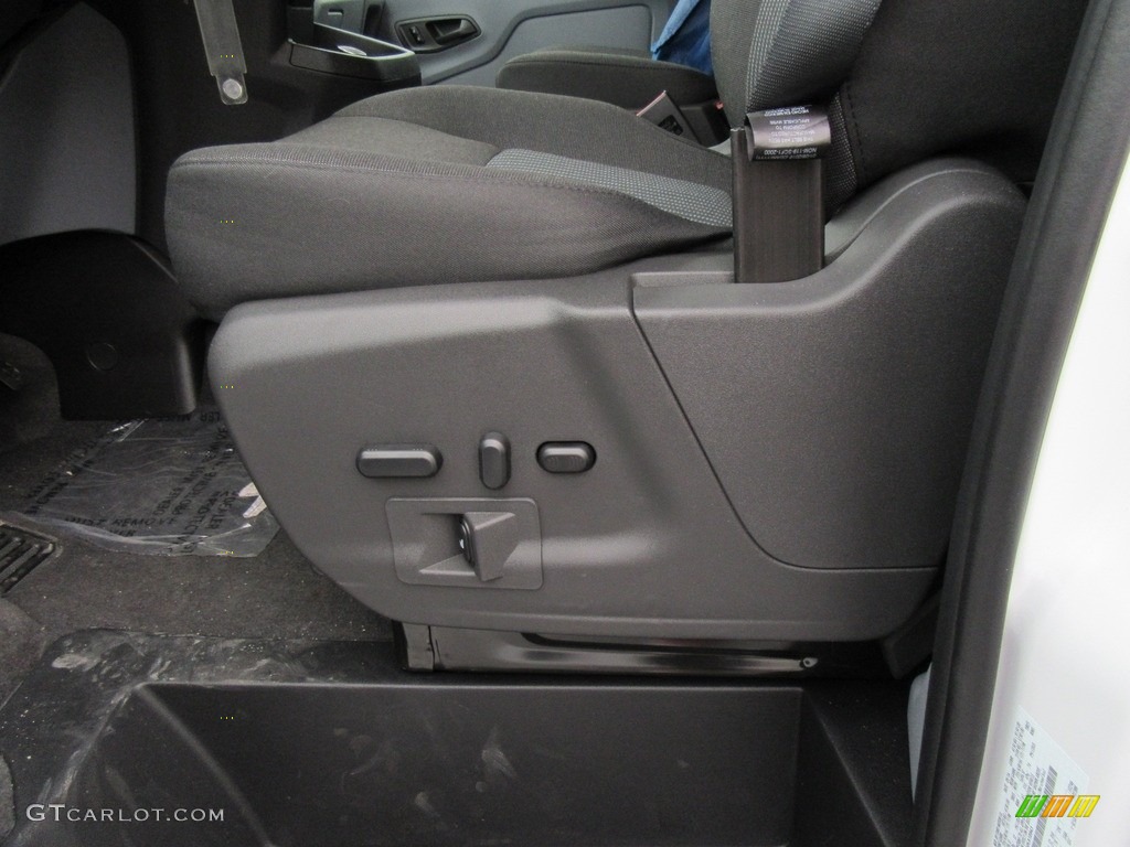 Charcoal Black Interior 2017 Ford Transit Wagon XLT 350 MR Long Photo #116878076