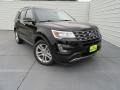 2017 Shadow Black Ford Explorer Limited  photo #1