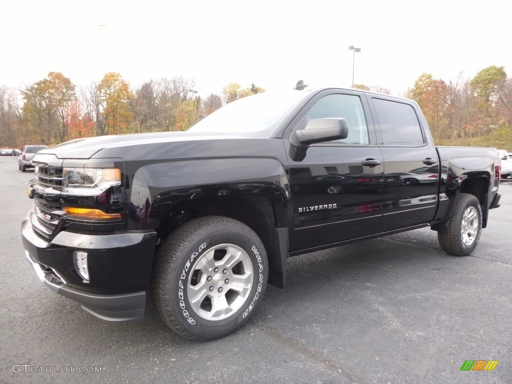 2017 Silverado 1500 LT Crew Cab 4x4 - Black / Jet Black photo #1