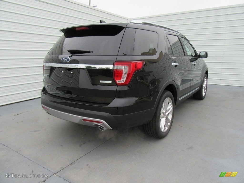 2017 Explorer Limited - Shadow Black / Ebony Black photo #4