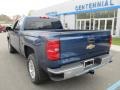 2017 Deep Ocean Blue Metallic Chevrolet Silverado 1500 LT Double Cab 4x4  photo #4