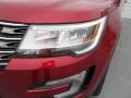 2017 Ruby Red Ford Explorer XLT  photo #9