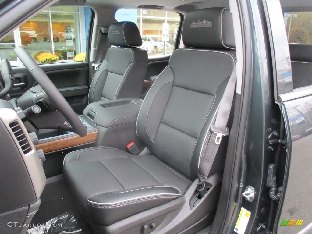 2017 Silverado 1500 High Country Crew Cab 4x4 - Pepperdust Metallic / High Country Jet Black/Medium Ash Gray photo #14