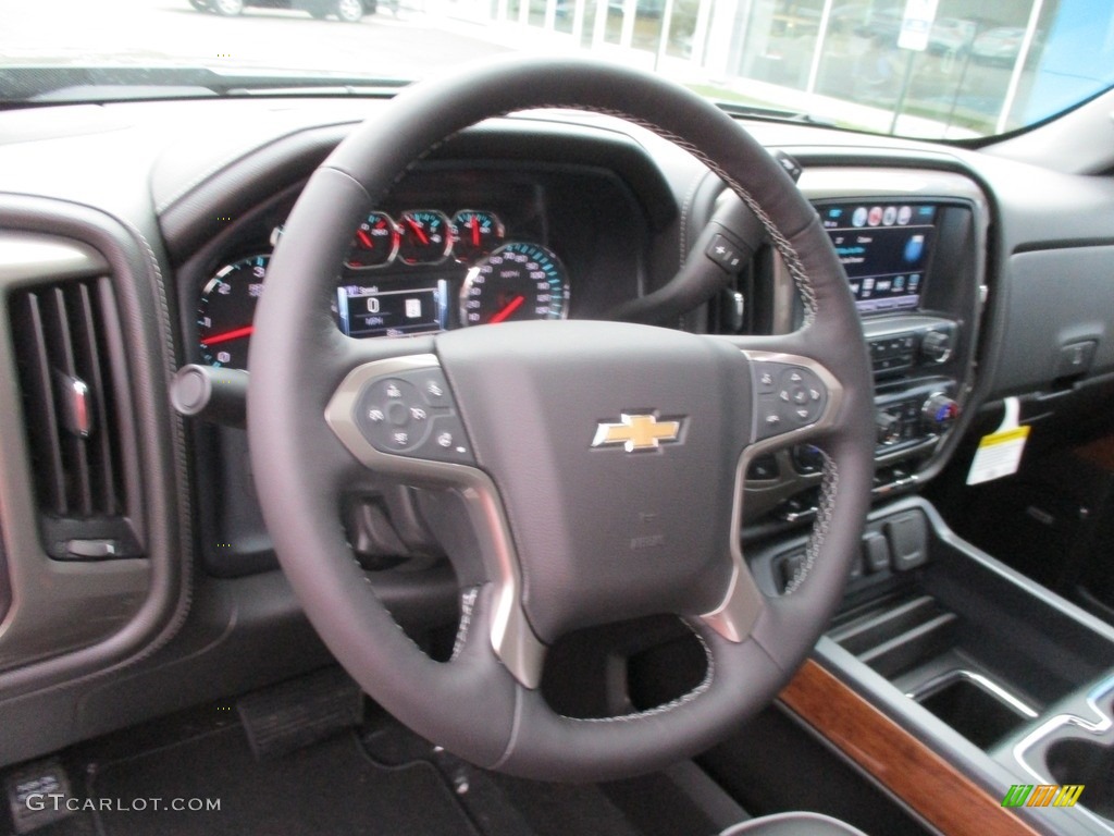 2017 Silverado 1500 High Country Crew Cab 4x4 - Pepperdust Metallic / High Country Jet Black/Medium Ash Gray photo #16