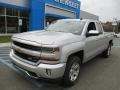 Silver Ice Metallic - Silverado 1500 LT Double Cab 4x4 Photo No. 10