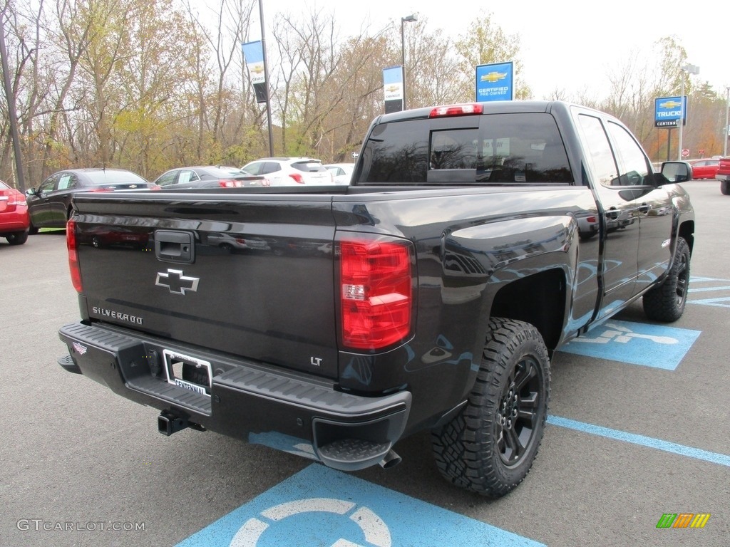 2017 Silverado 1500 LT Double Cab 4x4 - Black / Jet Black photo #6