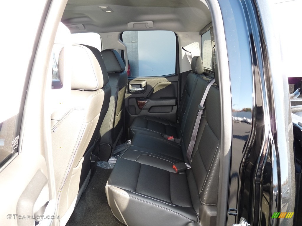 2017 Sierra 1500 SLT Double Cab 4WD - Onyx Black / Jet Black photo #7