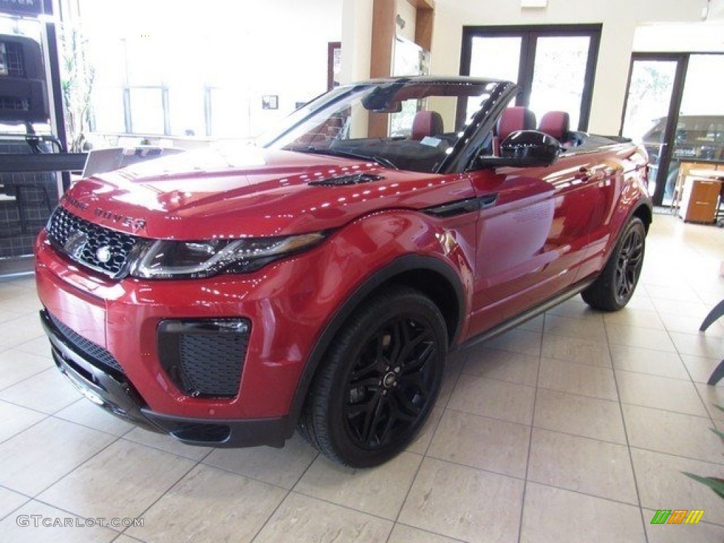 Firenze Red Metallic 2017 Land Rover Range Rover Evoque Convertible HSE Dynamic Exterior Photo #116881844