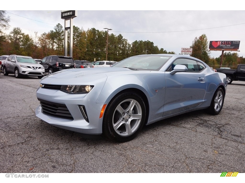 2017 Camaro LT Coupe - Arctic Blue Metallic / Jet Black photo #3