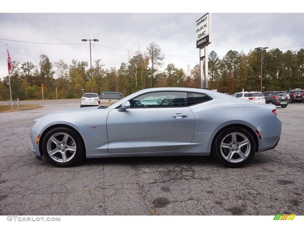 2017 Camaro LT Coupe - Arctic Blue Metallic / Jet Black photo #4