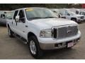 Oxford White - F250 Super Duty XLT Crew Cab 4x4 Photo No. 3