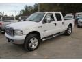 Oxford White - F250 Super Duty XLT Crew Cab 4x4 Photo No. 11