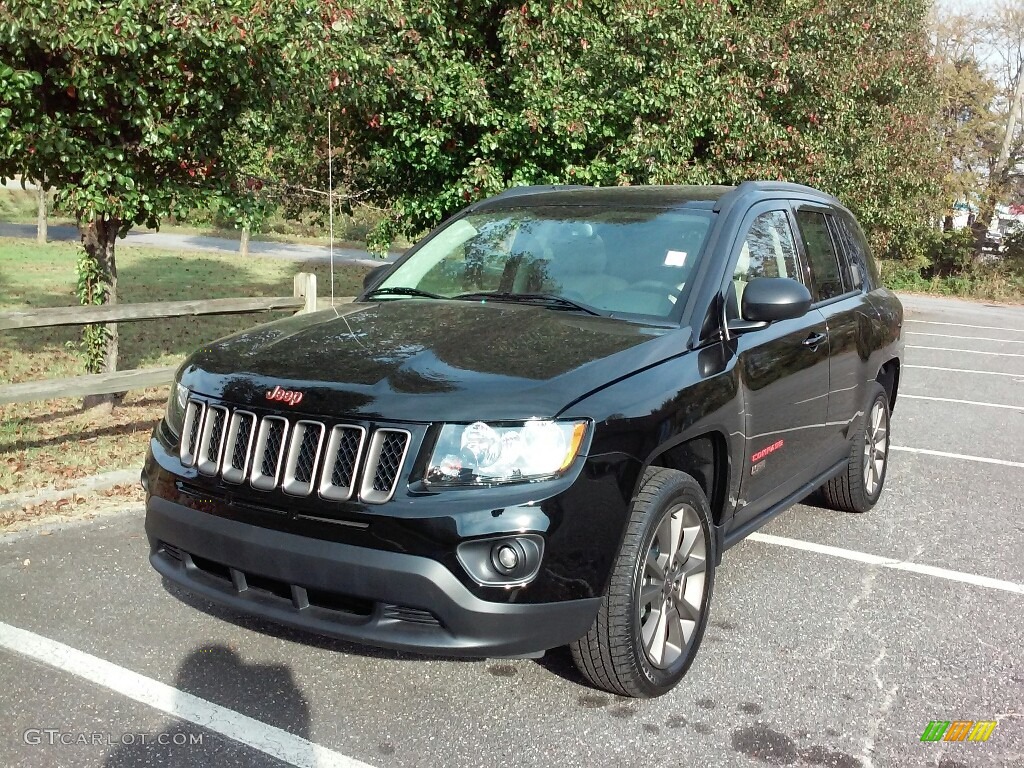 Black 2017 Jeep Compass 75th Anniversary Edition Exterior Photo #116884007