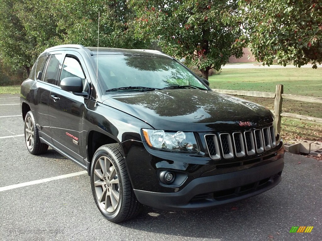 Black 2017 Jeep Compass 75th Anniversary Edition Exterior Photo #116884085