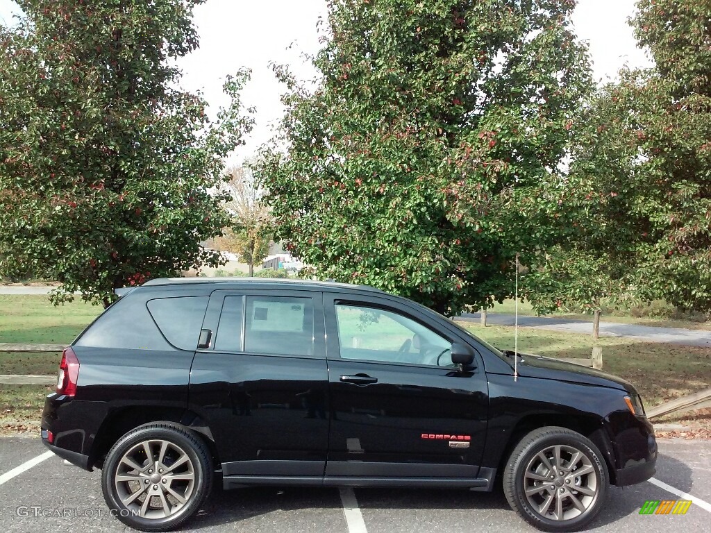 Black 2017 Jeep Compass 75th Anniversary Edition Exterior Photo #116884124