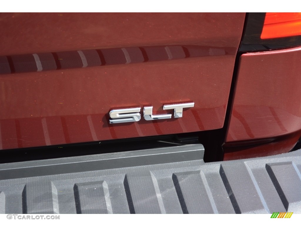 2014 Sierra 1500 SLT Crew Cab 4x4 - Sonoma Red Metallic / Cocoa/Dune photo #7