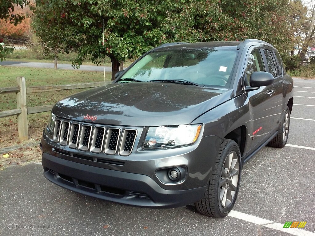 Granite Crystal Metallic 2017 Jeep Compass 75th Anniversary Edition Exterior Photo #116884856