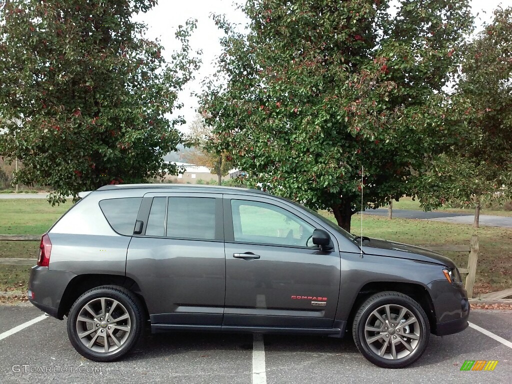 Granite Crystal Metallic 2017 Jeep Compass 75th Anniversary Edition Exterior Photo #116884970