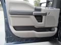 Medium Earth Gray 2017 Ford F250 Super Duty XLT Crew Cab 4x4 Door Panel