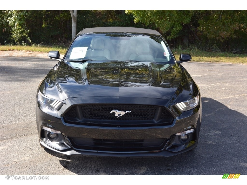 2016 Mustang GT Premium Convertible - Shadow Black / Dark Ceramic photo #9