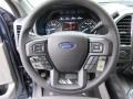 Medium Earth Gray 2017 Ford F250 Super Duty XLT Crew Cab 4x4 Steering Wheel