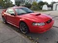 2001 Performance Red Ford Mustang GT Coupe  photo #9
