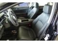 Black 2017 Honda Civic EX-L Sedan Interior Color