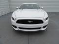 2017 Oxford White Ford Mustang Ecoboost Coupe  photo #8