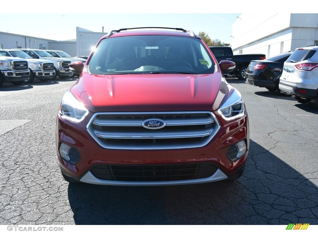 2017 Escape Titanium - Ruby Red / Charcoal Black photo #4