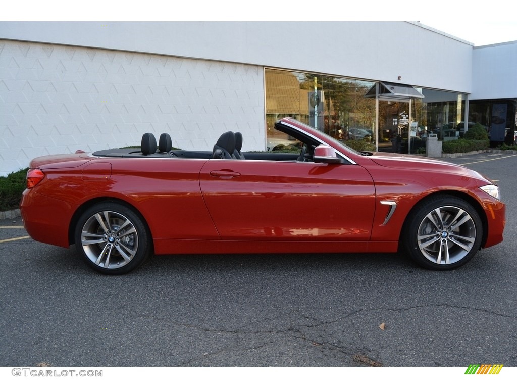 Melbourne Red Metallic 2016 BMW 4 Series 435i xDrive Convertible Exterior Photo #116889041
