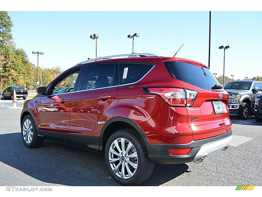 2017 Escape Titanium - Ruby Red / Charcoal Black photo #22