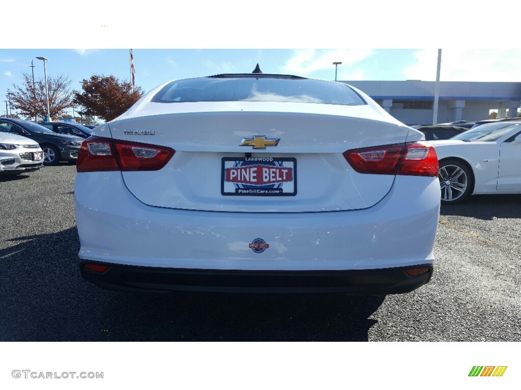 2017 Malibu LS - Summit White / Jet Black photo #5