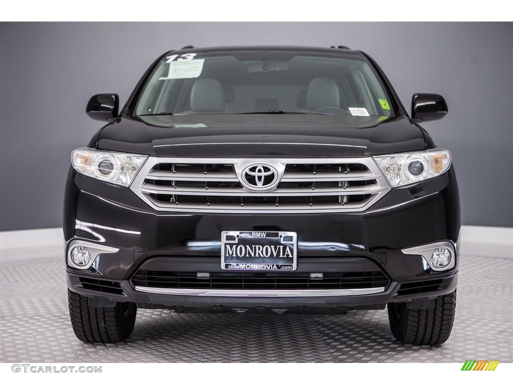2013 Highlander SE - Black / Black photo #2