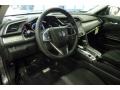 Black 2017 Honda Civic EX Sedan Interior Color