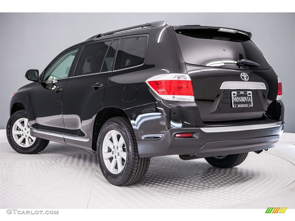 2013 Highlander SE - Black / Black photo #10