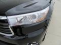 2016 Midnight Black Metallic Toyota Highlander Limited Platinum  photo #9