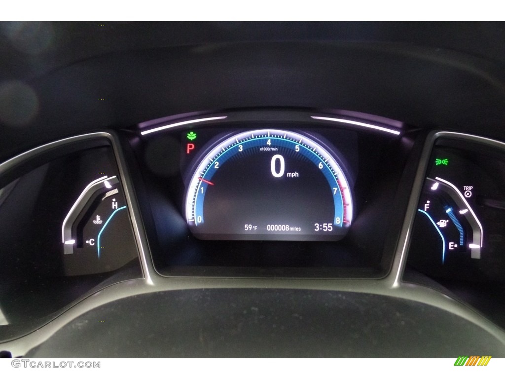 2017 Honda Civic EX Sedan Gauges Photo #116891315