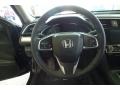 Black 2017 Honda Civic Touring Sedan Steering Wheel